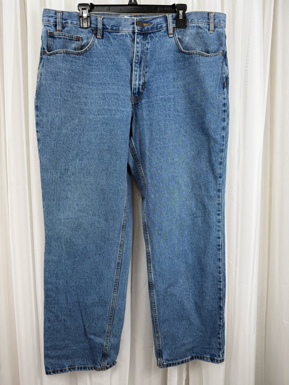 Blue Mountain Men’s Jeans 40x34 Straight Leg Medium Wash Denim